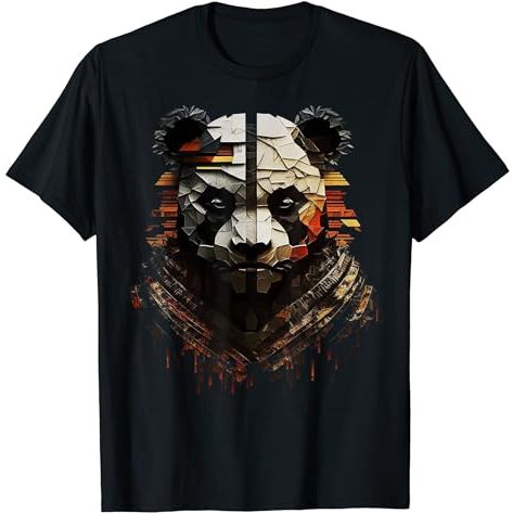 Kaos Baju Anak Laki Perempuan Panda Fantasy Animal Print Art Animal Lover Panda T-Shirt 1 2 3 4 5 6 7 8 9 10 11 12 Tahun Import Fashion Atasan Distro Bayi Hitam Putih Navy Premium Kartun Custom Nama Bahan Katun Cewek Cowok