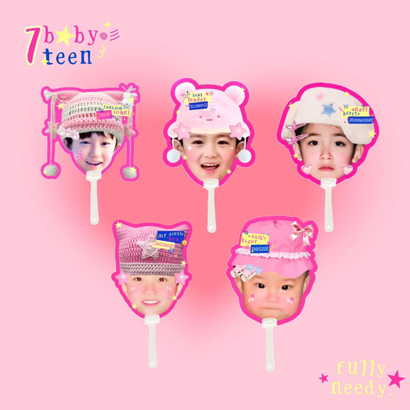 seventeen baby handfan (kipas tangan)