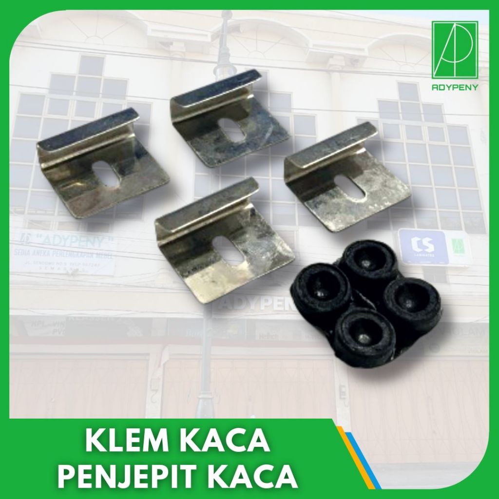 Klem Penjepit Penahan Kaca Cermin Dinding