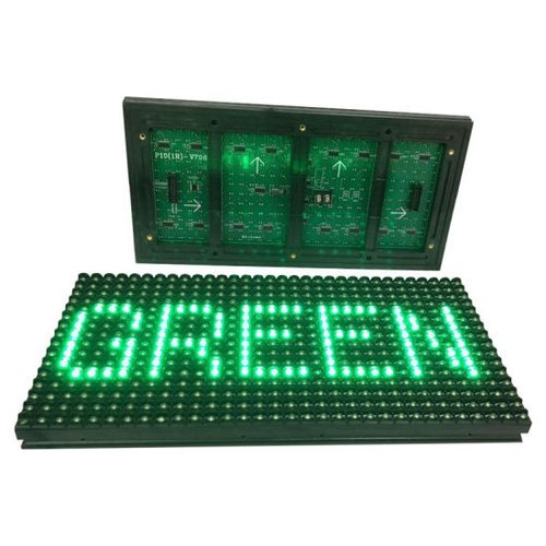Panel Modul P10 GREEN DIP Outdoor