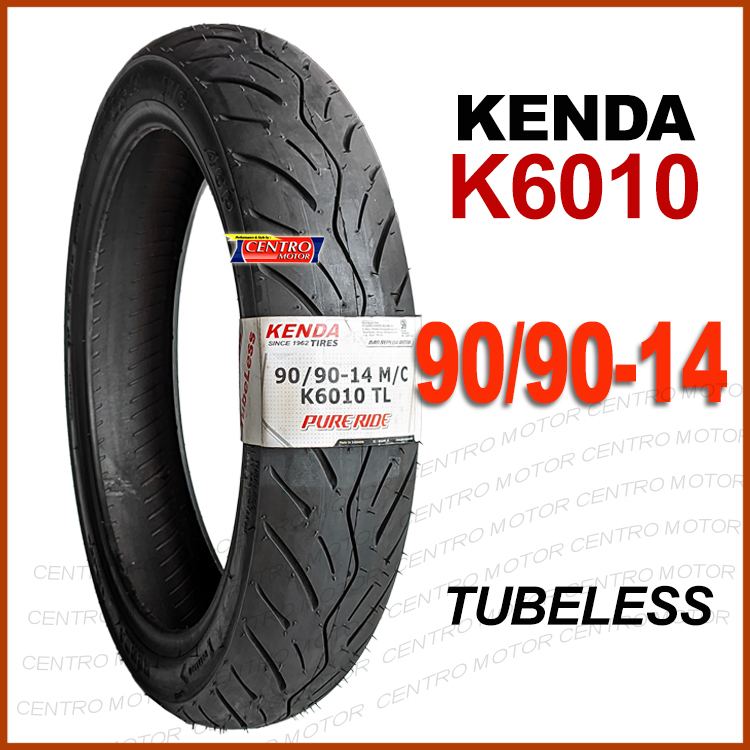 Kenda K6010 90/90-14 Tubeless. Ban Motor Matic