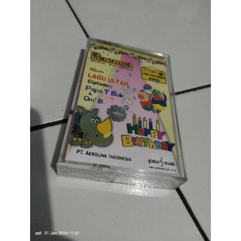 kaset pita lagu ultah ulang tahun anak anak