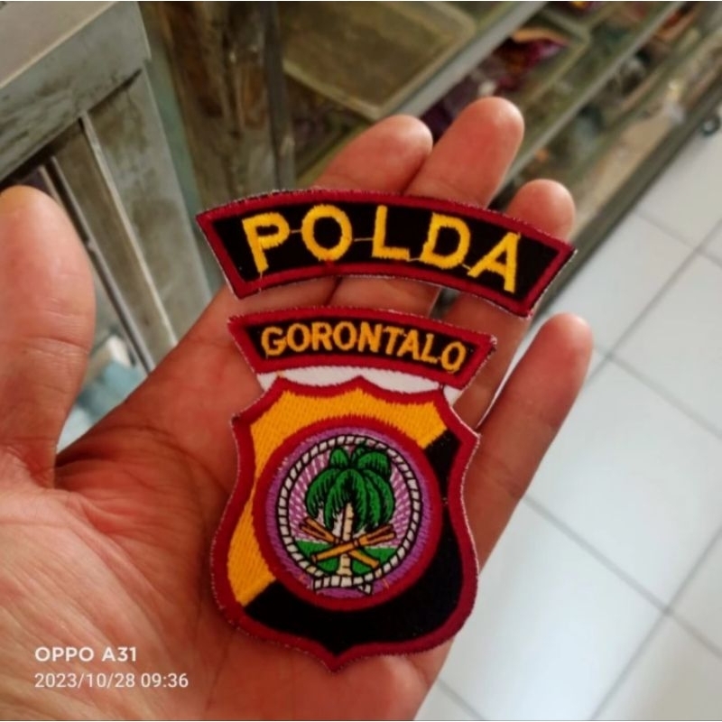 BADGE BORDIRAN POLDA GORONTALO