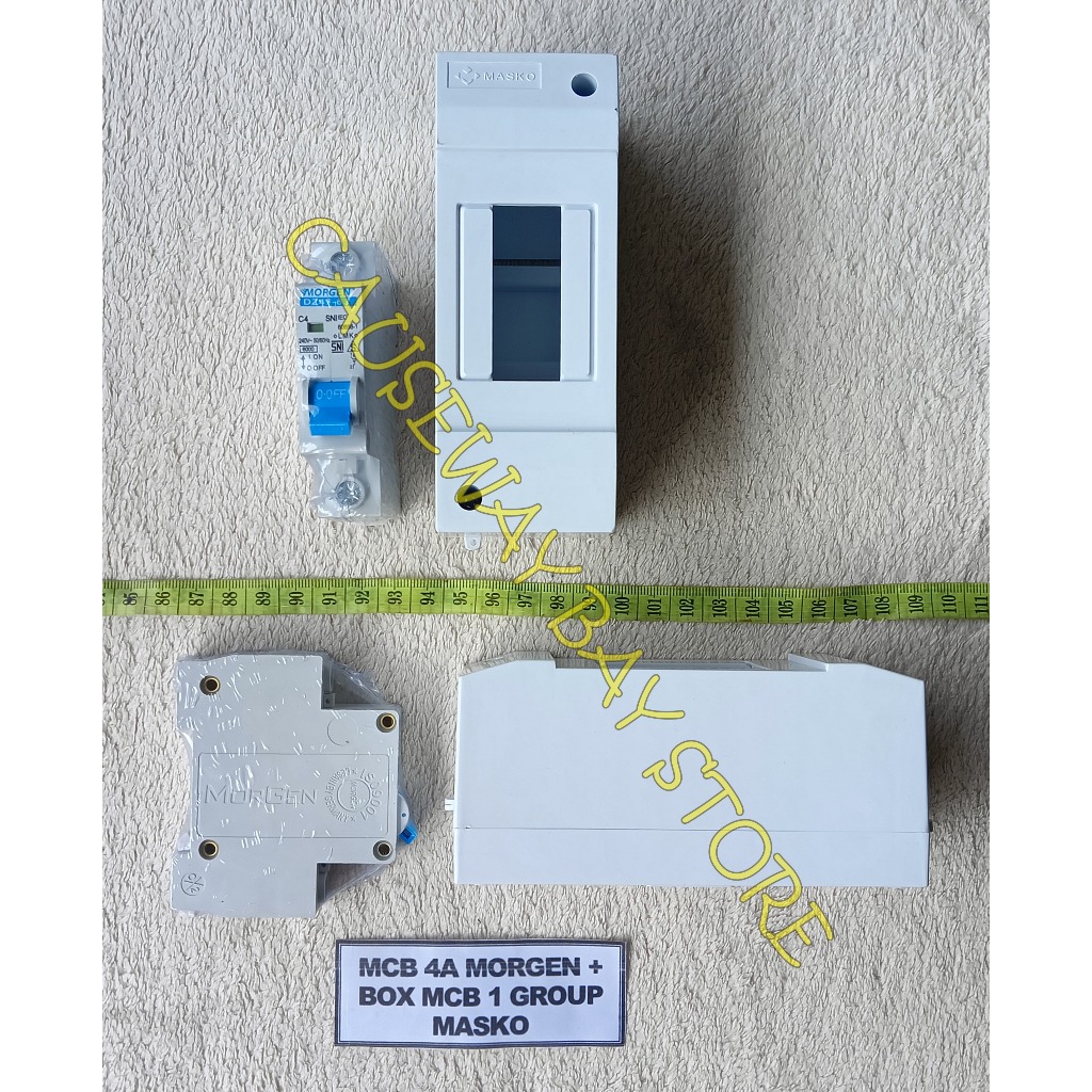 MCB 4A MORGEN + Box Mcb 1 GROUP MASKO