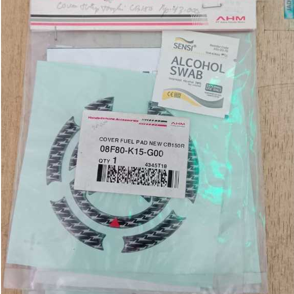 Aksesoris Tutup Tangki (Fuel Lid Pad) – New CB150R StreetFire 08F80K15G00