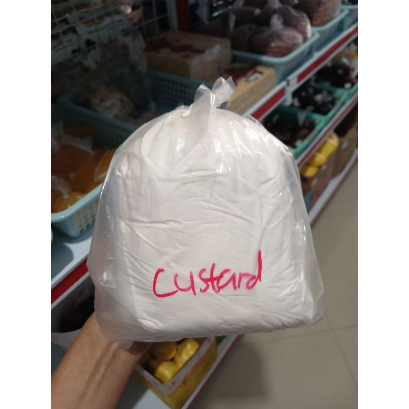 

Tepung custard kiloan (Minimal 250 gram)
