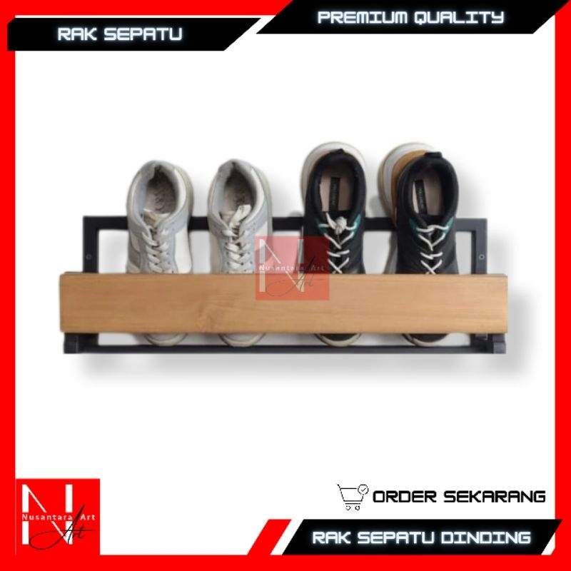 Rak Sepatu Sendal Tempel Dinding Minimalis Modern Rak Sepatu Gantung Rak Sepatu Besi Aesthetic