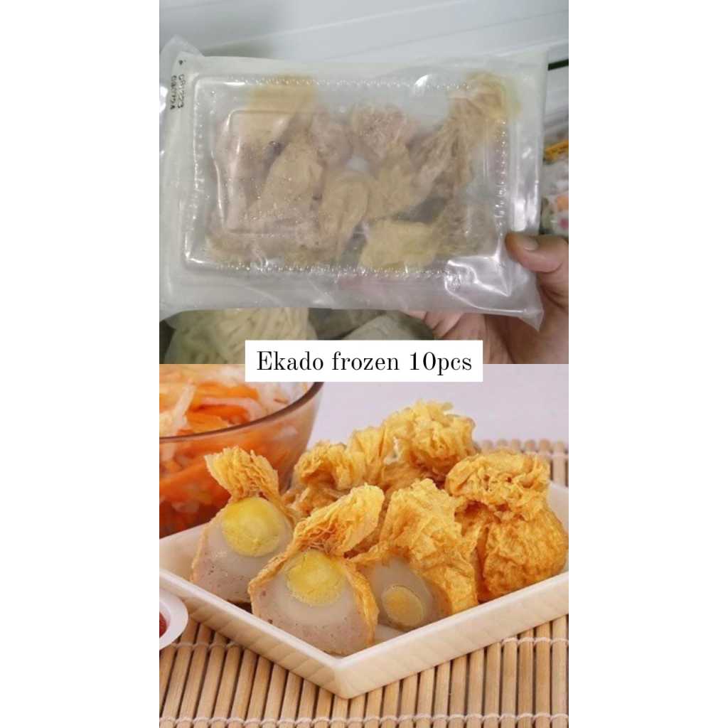 

Ekado isi telur puyuh / bento / ekado 8pcs frozen