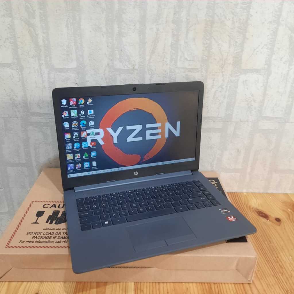Laptop Hp 245 G7 Amd Ryzen 3-3250U Ram 8/256Gb Grey BERGARANSI