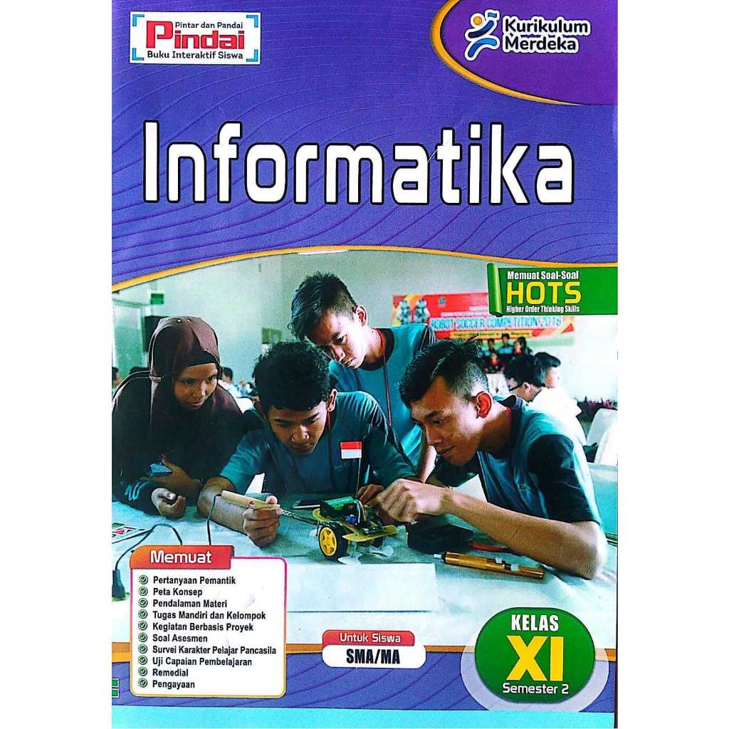 Buku LKS Informatika Kurikulum Merdeka Kelas 11 SMA/MA Semester 2