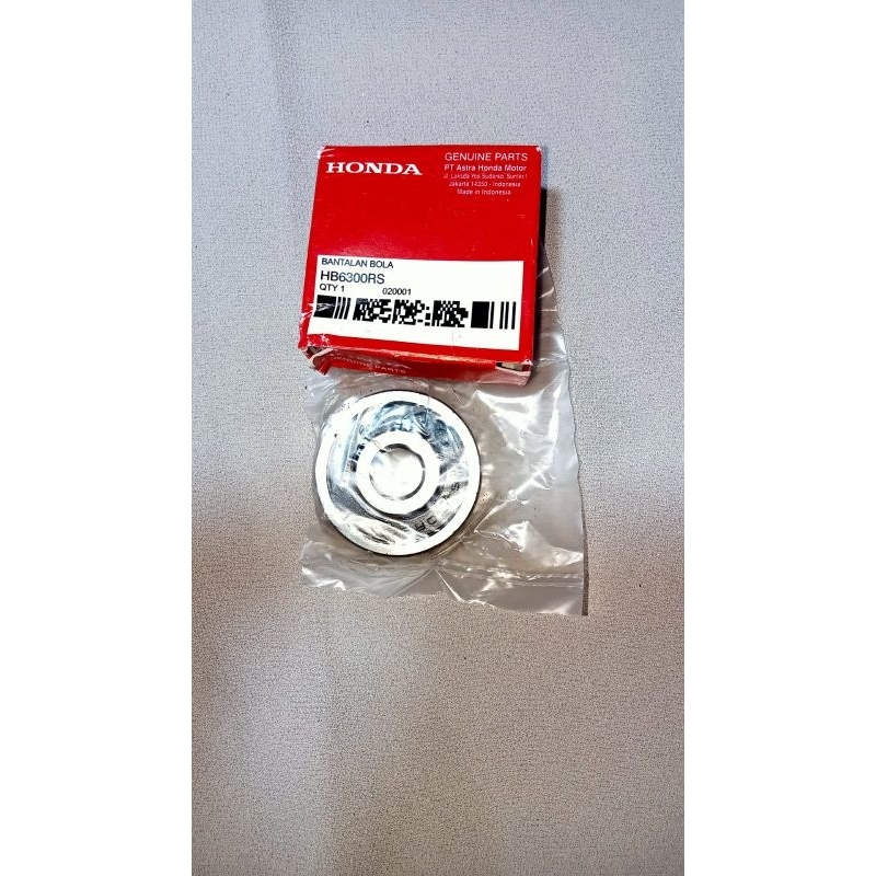 Laher Bearing bantalan bola 6300 RS laher depan mio j, mio m3, xeon, vega new, jp mx,