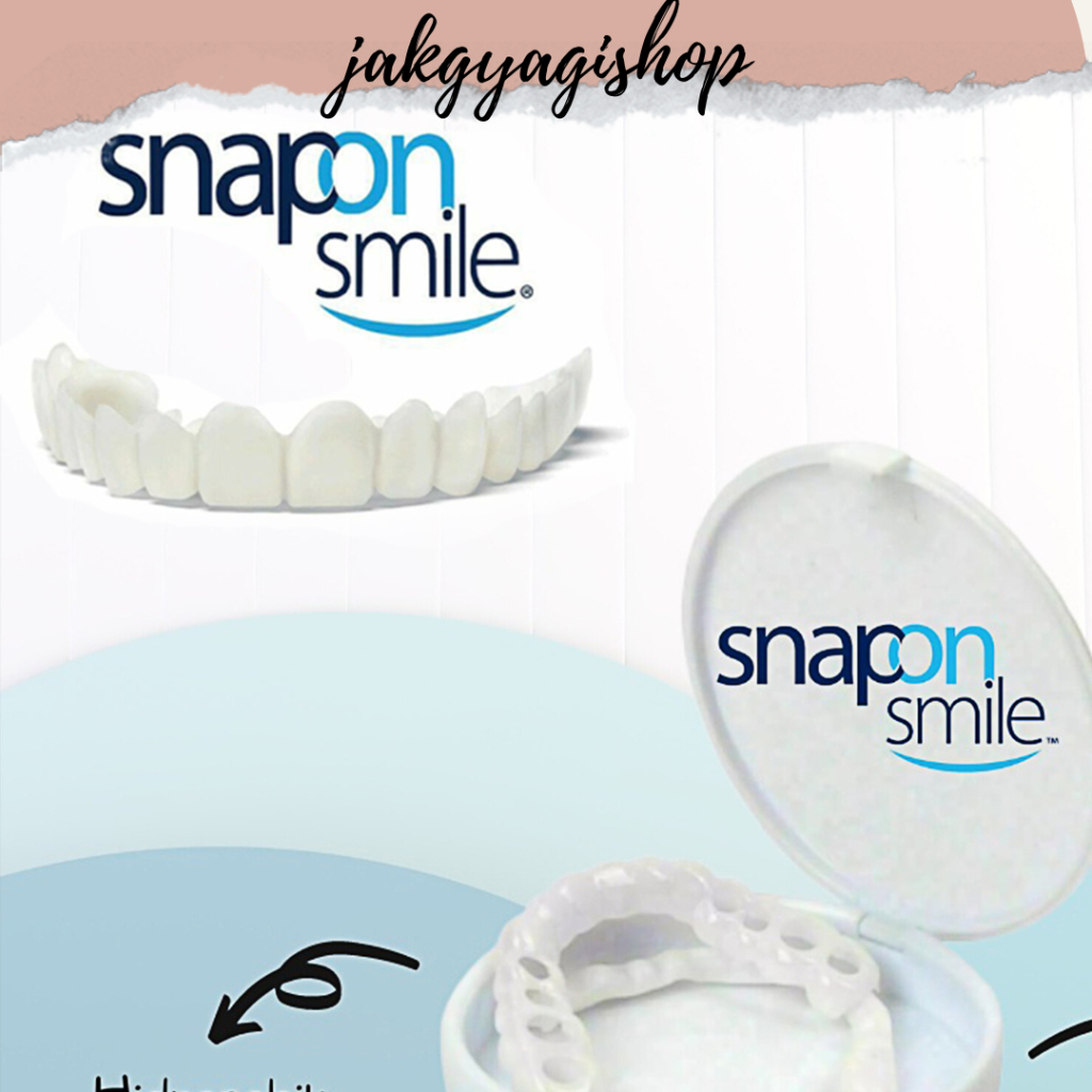 Snap On Smile 100% Original Authentic Gigi Palsu Snapon Smile|| Snap On Smile 100% Original Authentic