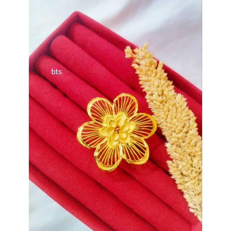 cincin Dubai lapis emas