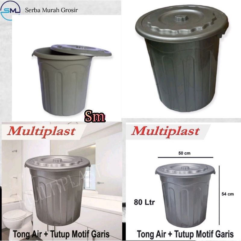 timba air/tempat penyimpanan air/tong air/timba besar/timba mutiplast