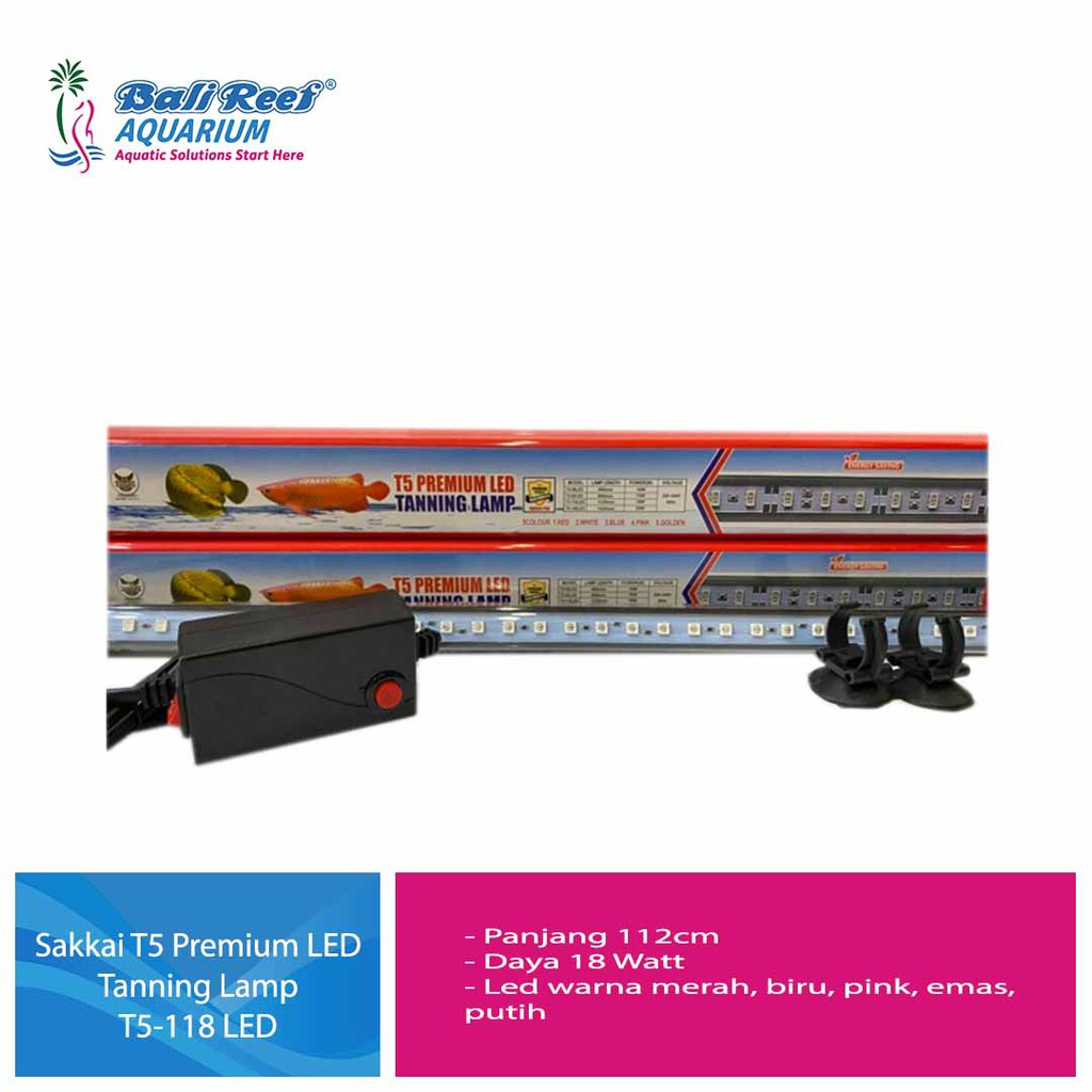 Sakkai Pro T5 Premium LED Tanning Lamp Arwana T5-118 LED