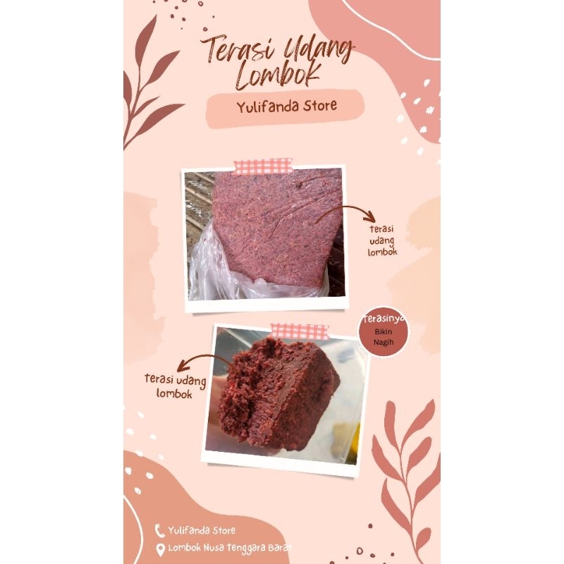 

Terasi Udang Lombok