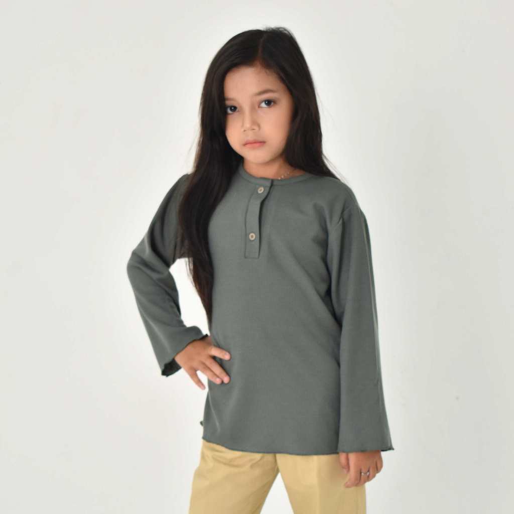 Rustic - T Shirt Waffle - Kaos Anak Premium