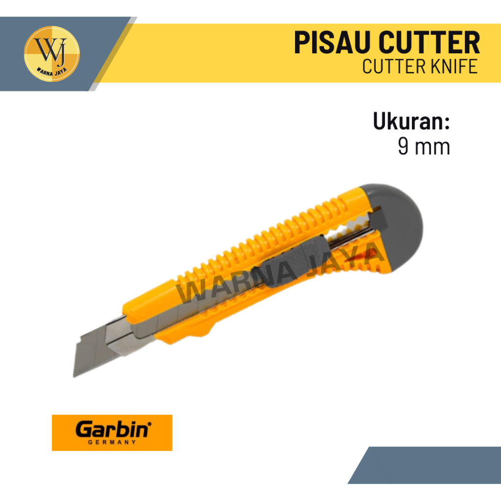 

GARBIN Pisau Cutter 9 mm Seri Profix