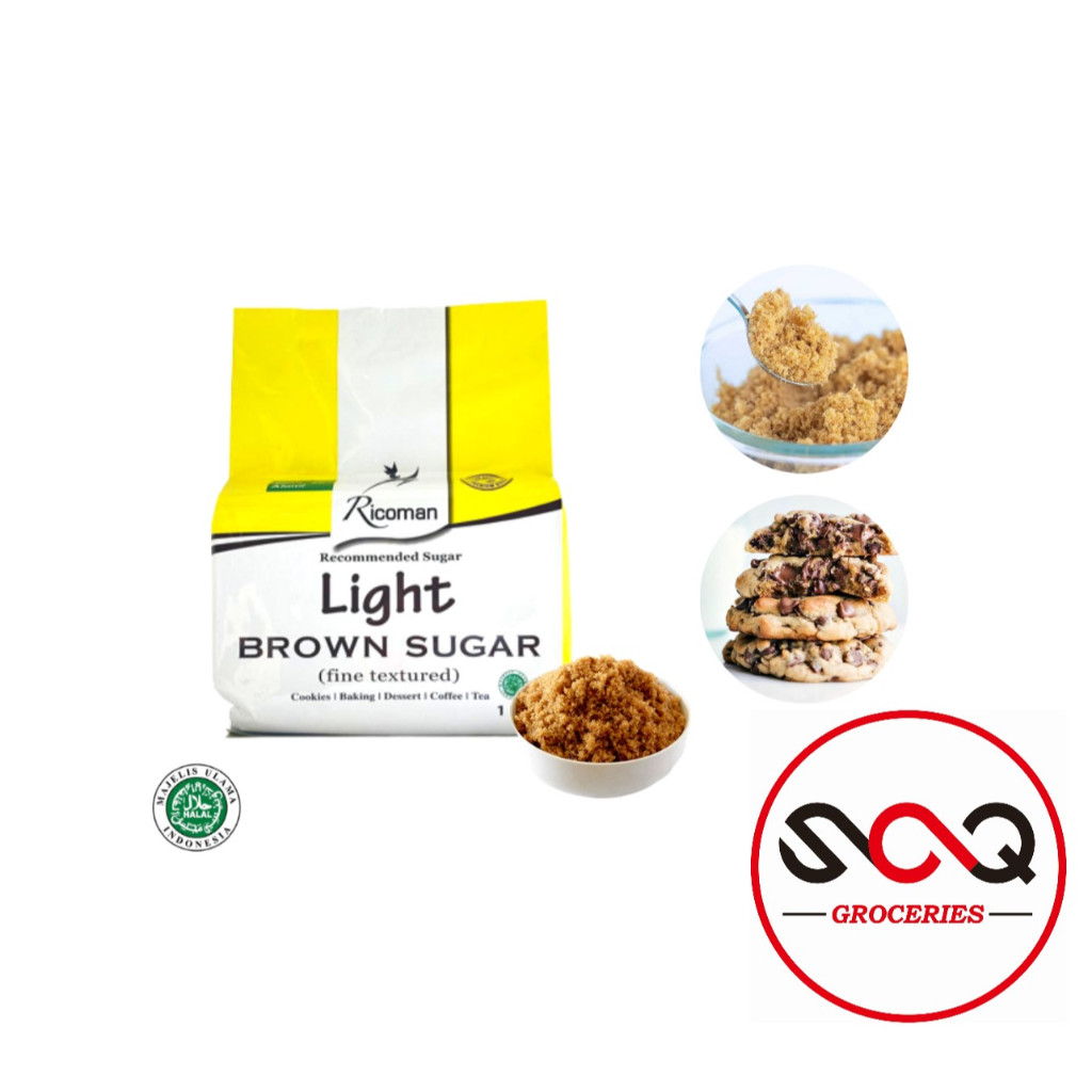 

Ricoman Light Brown Sugar 1 Kg