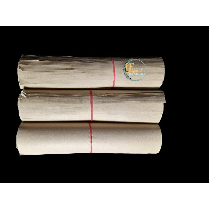 Kertas Nasi Bungkus Cap Gajah Kemasan Repack 10 Lembar