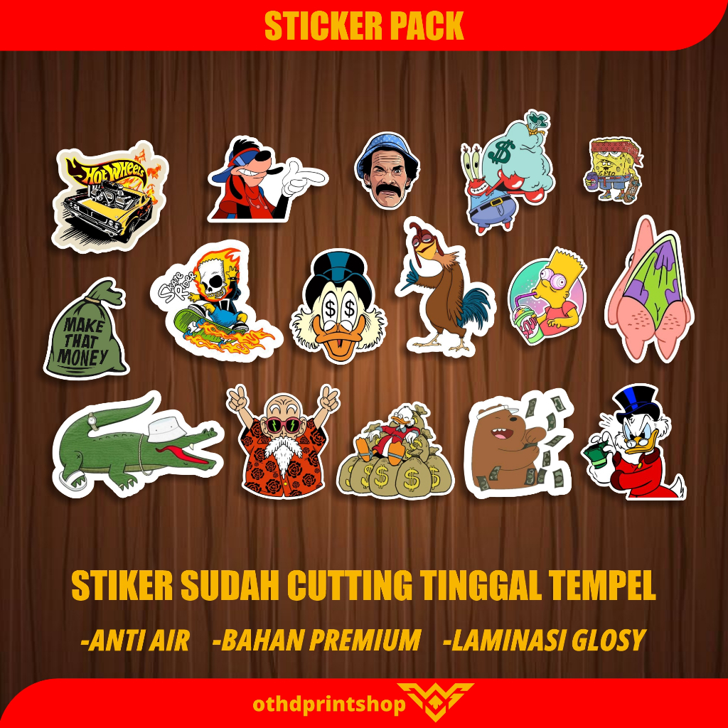 

Stiker Pack Aestetic Random Stiker Laptop Stiker Kulkas Stiker Komputer Bahan Vinil Tahan Air