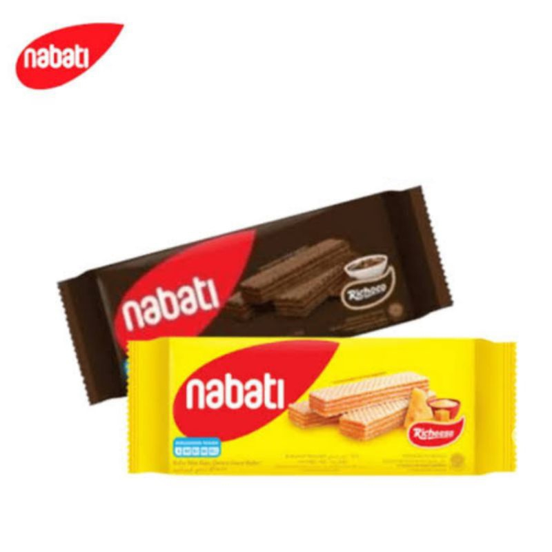 

Nabati Wafer Richoco Keju/Coklat 122gr