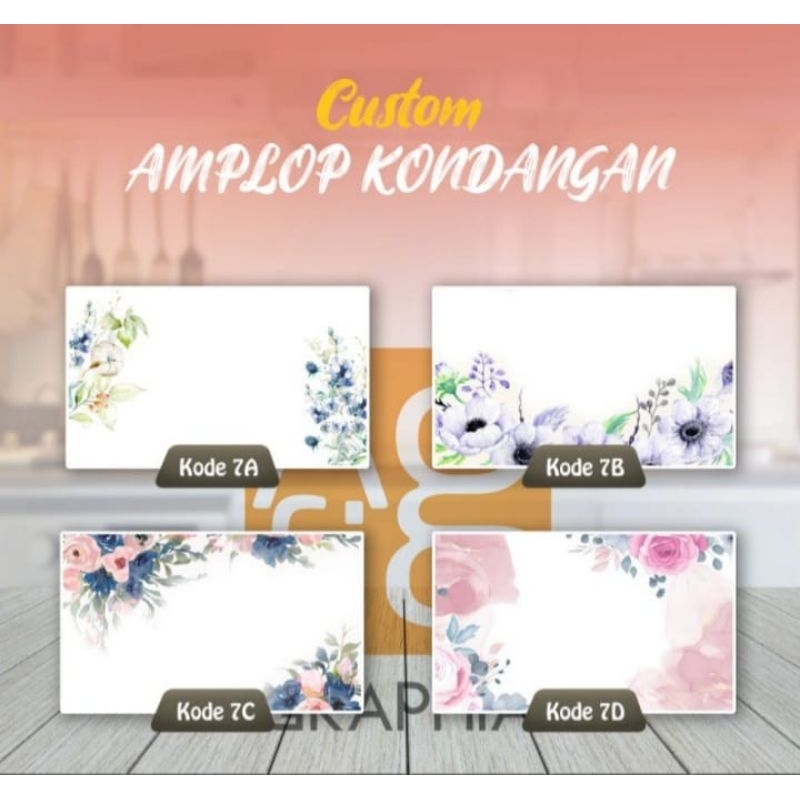 

Amplop Kondangan Custom 11cm (50pcs)
