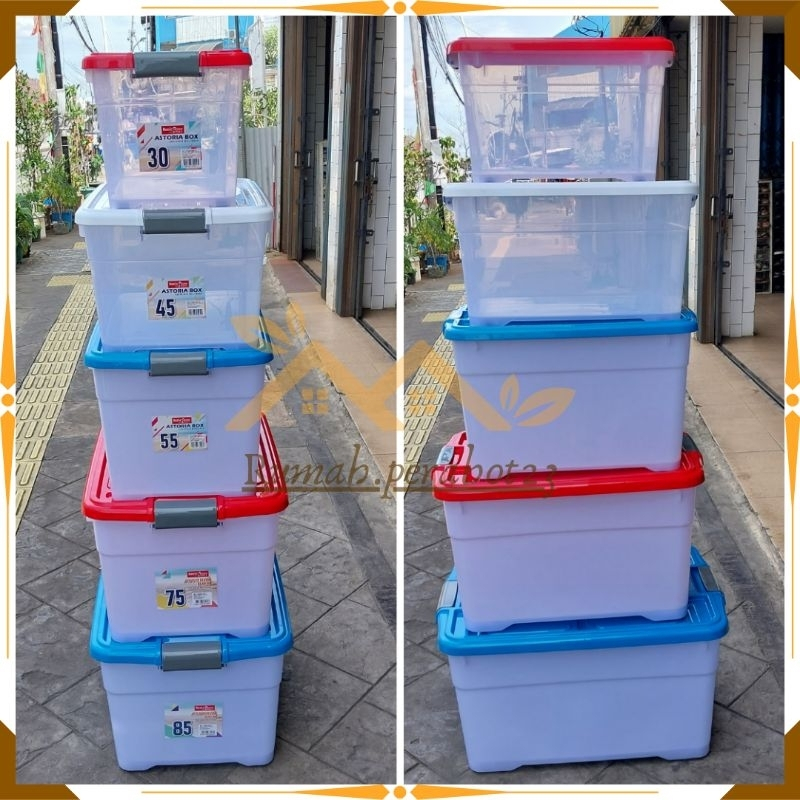 BASIC HOME LION STAR Container Box Roda 30 45 55 75 85 Liter Astoria Box Container Multiguna Basic H