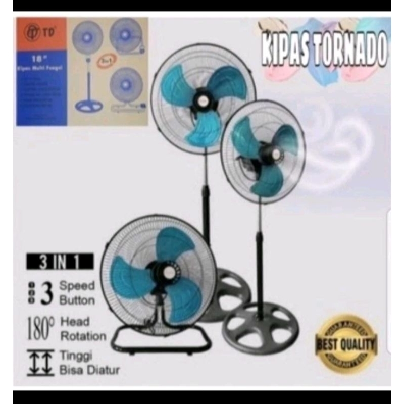 Cod kipas angin TD 3in1