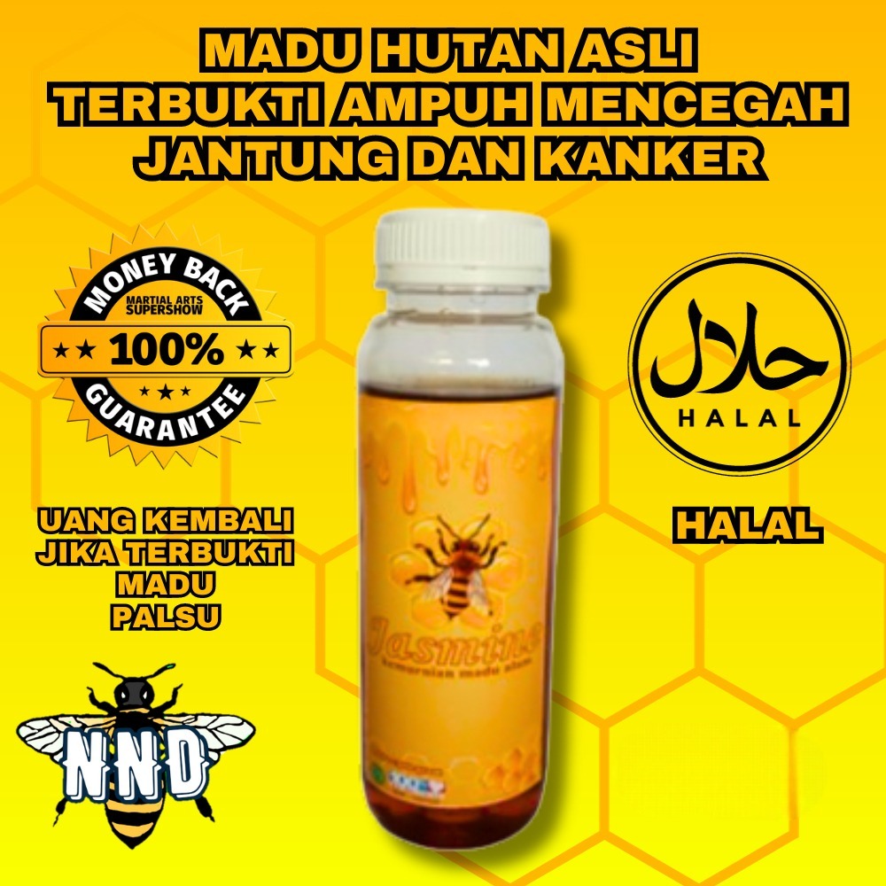 

Madu asli 100% murni tanpa campuran 300gram madu jasmine