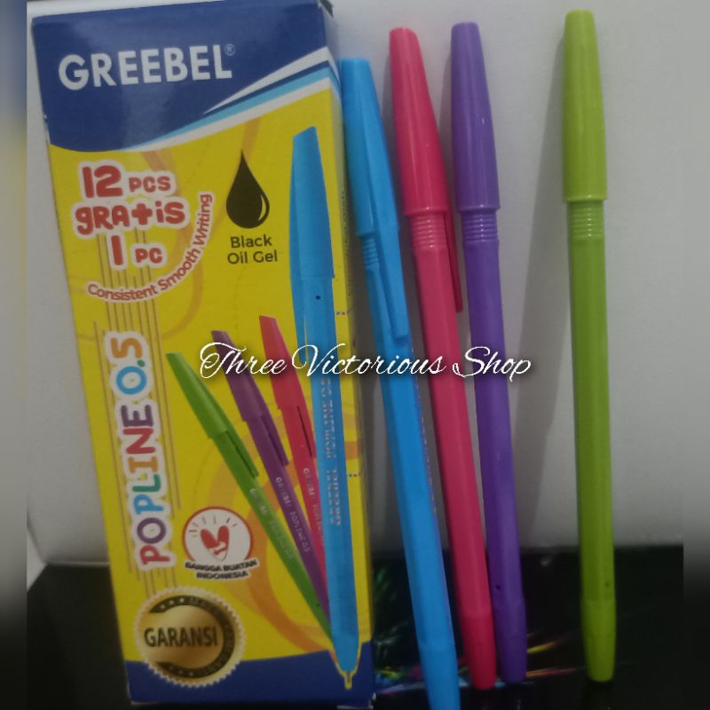

original bolpoint pen greebel popline 0,5