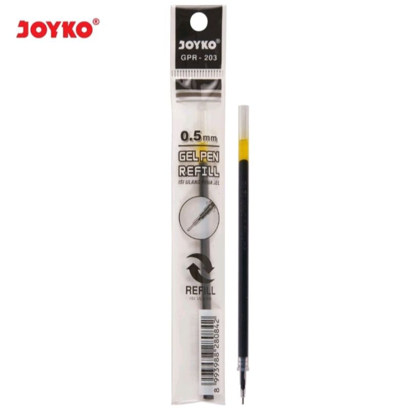 

GEL PEN REFILL / ISI ULANG PEN / ISI PULPEN JOYKO GPR-203 / 0,5MM