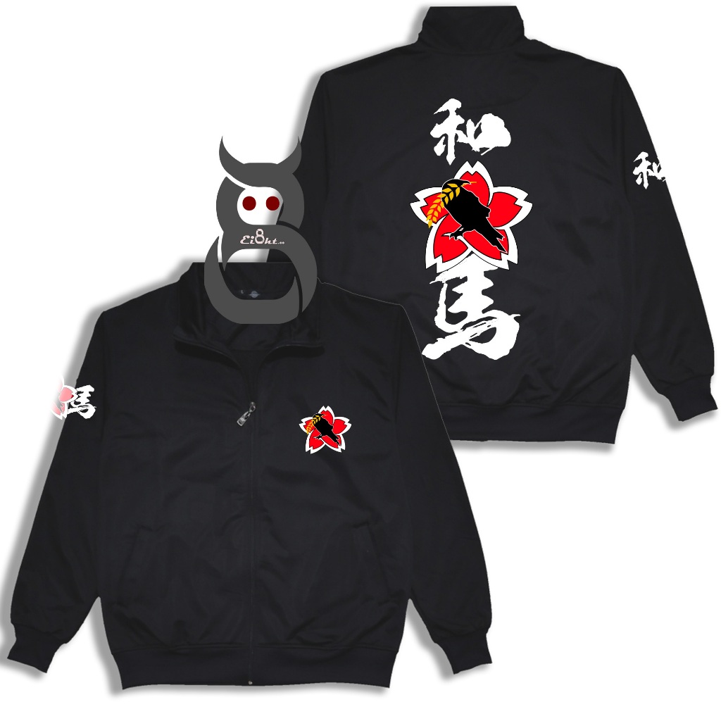 Jaket Tracktop Kazuma Crew Manhwa Komic Korea