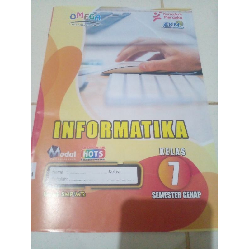 LKS INFORMATIKA KELAS 7 SMP SEMESTER GENAP