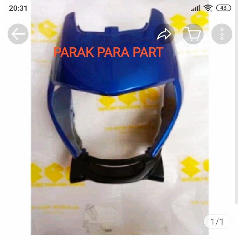 Batok Cover Lampu Depan Suzuki RK COOL