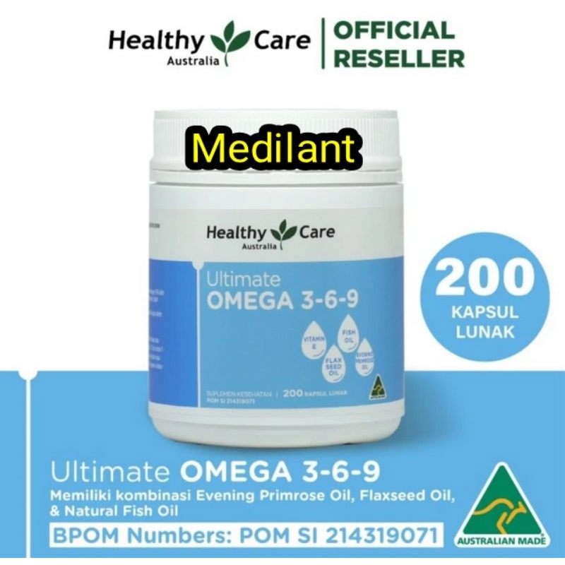 ultimate omega 369 healthy care asli Australia..omega 369 healthy care