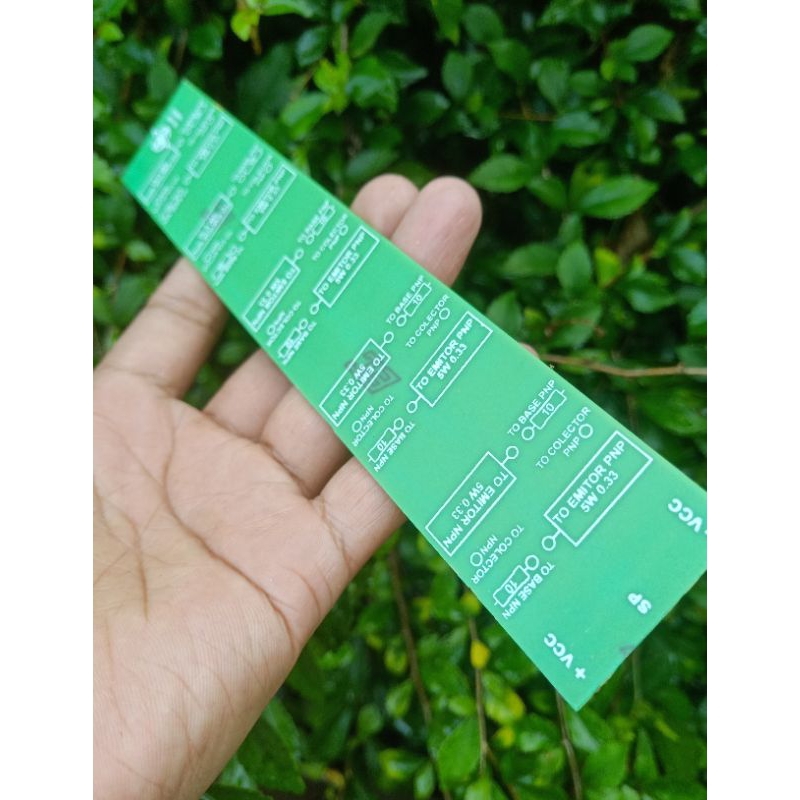 PCB final transistor
