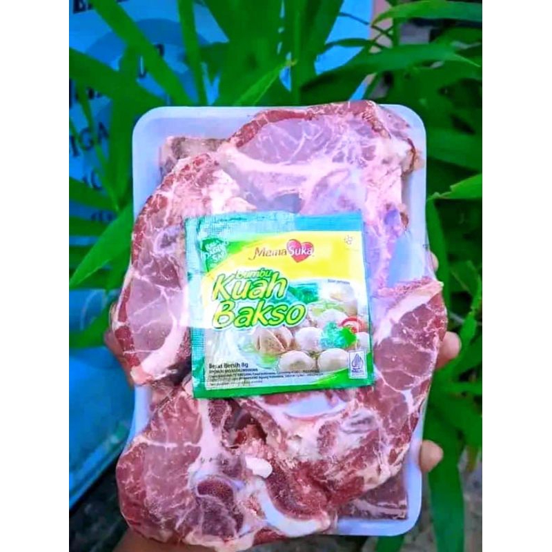 

Tulang iga gondrong 1 kg free bumbu