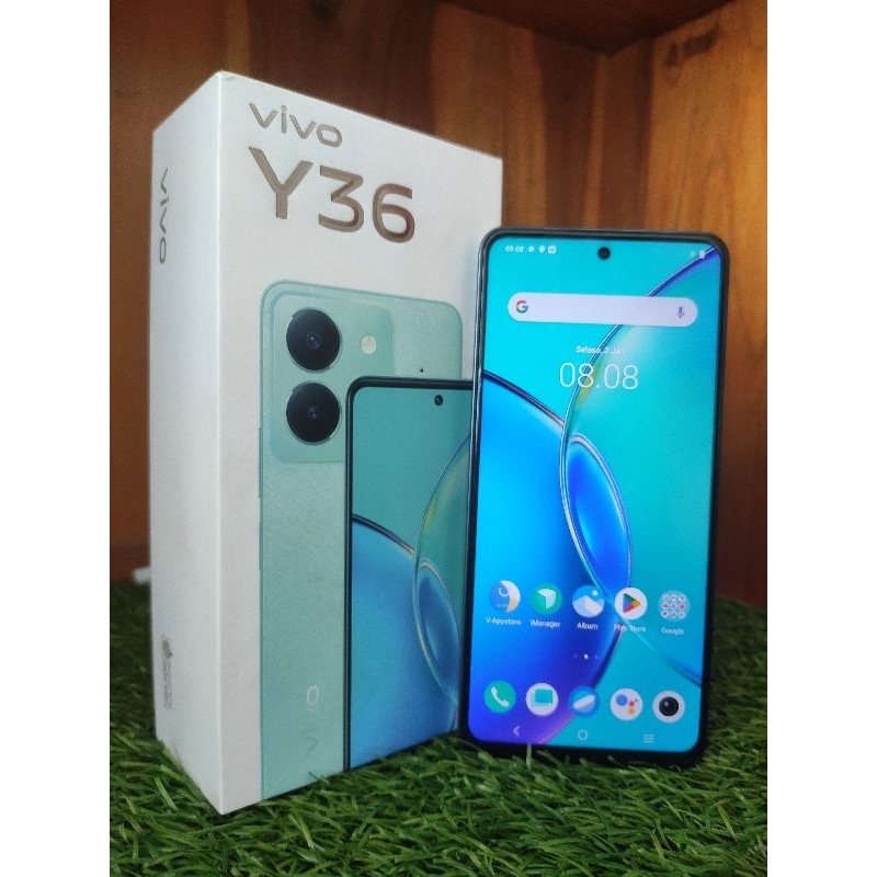 vivo Y36 Ram 8GB Internal 256GB HP Second Seken Bekas Fullset [murah] hp murah