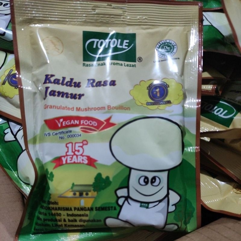 

Totole kaldu jamur 80 gr