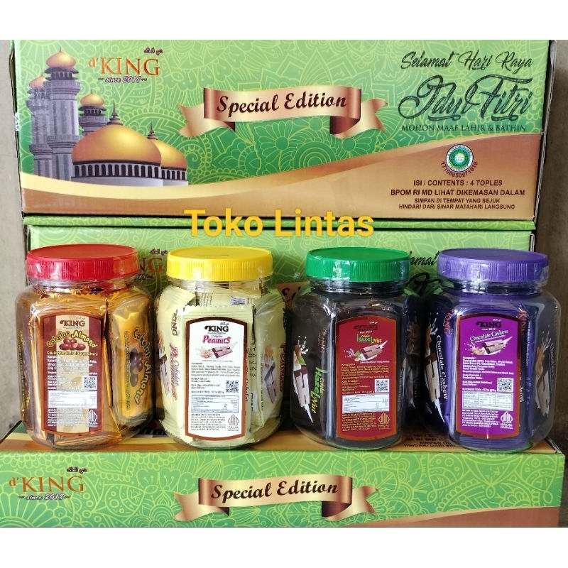 

Cokelat Bonibol Special Edition Paket Lebaran Idul Fitri D'King