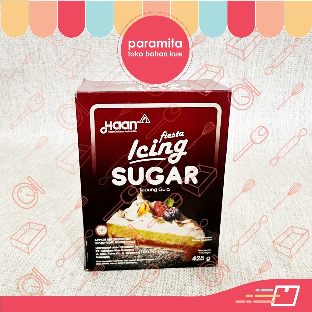 

Haan Icing Sugar Gula Dingin 425 gr