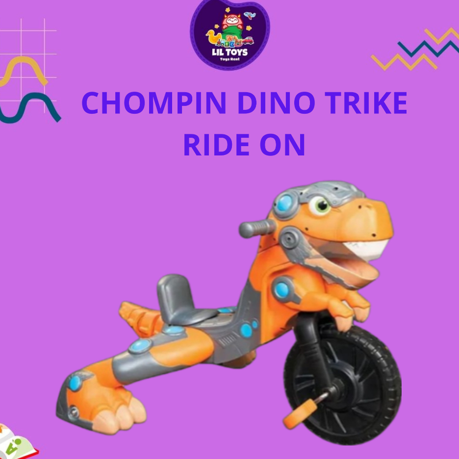 SEWA Sepeda Dino Keren (Little Tikes, Chompion Dino Trike) ORIGINAL