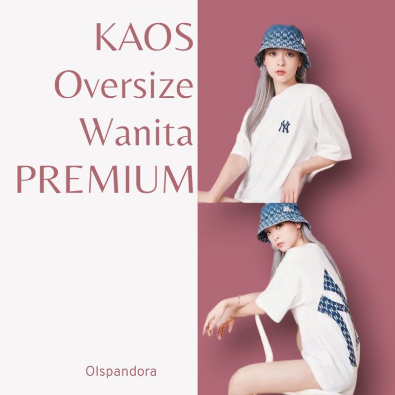 Kaos Oversize Wanita Premium Combed T-shirt