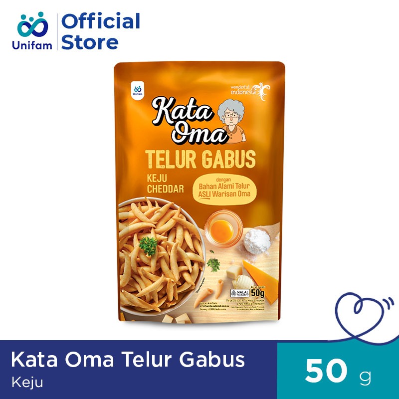 

Kata Oma Telur Gabus Keju - Cemilan Kue Gabus 50 Gr