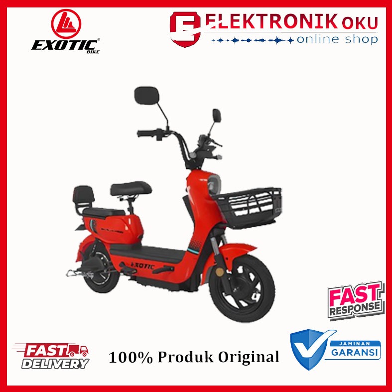 Sepeda Listrik EXOTIC Explore New Model 500 Watt