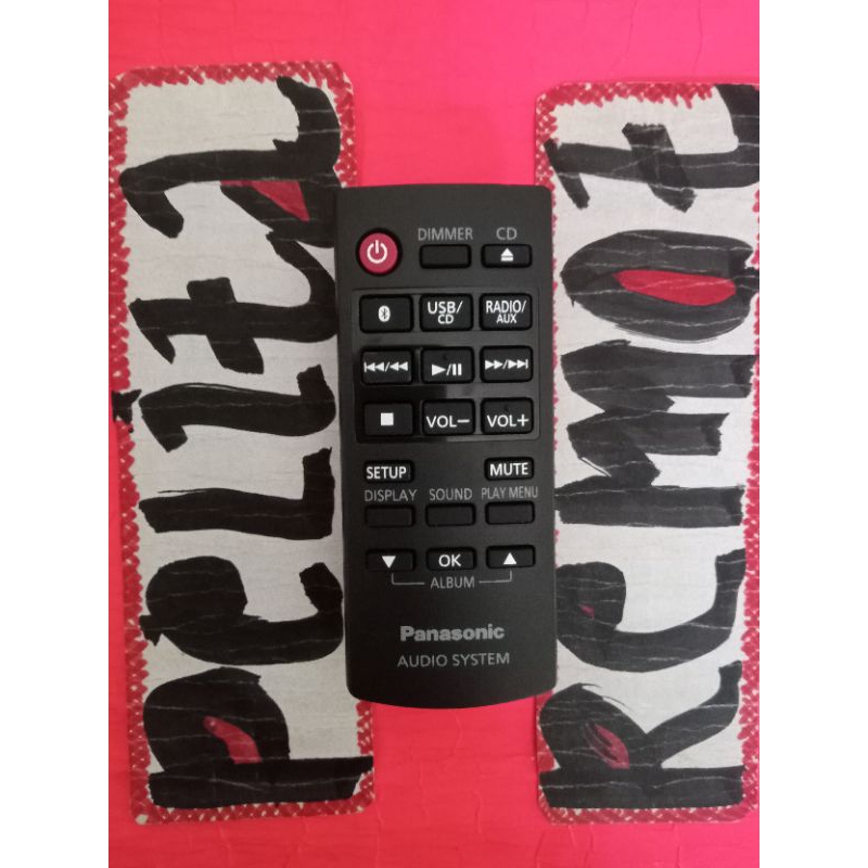 REMOTE PANASONIC AUDIO SYSTEM HI-FI SCHC27 ORIGINAL.