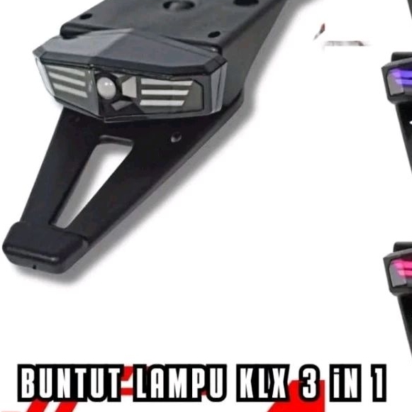 Spakbor Buntit Belakang KLX D-tracker  Plus Lampu Stop Sen Led