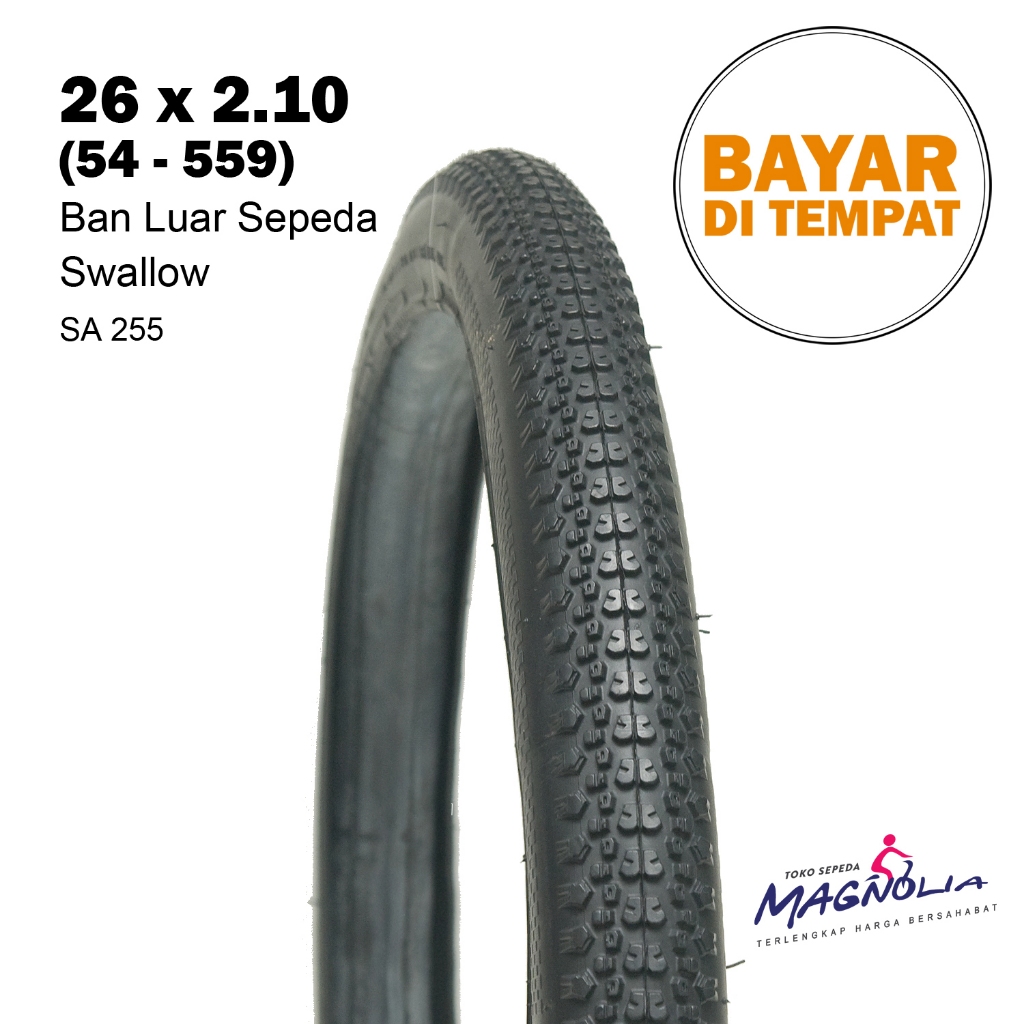 Ban Luar Sepeda Gunung MTB 26 x 2.10 Merk Swallow