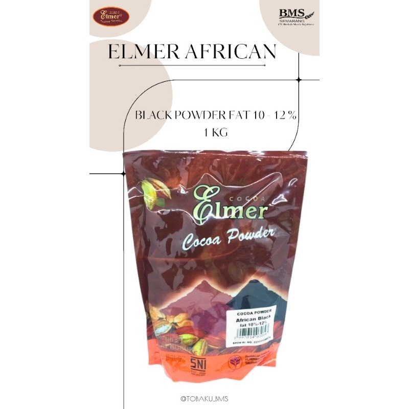 

Elmer Cocoa Powder African Black & Red 1 Kg